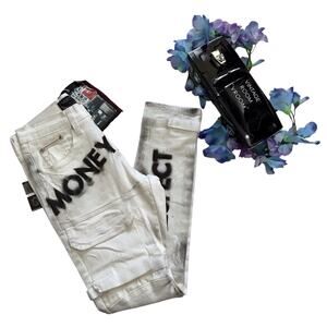 Heritage America NWT White Skinny Jeans Men 32